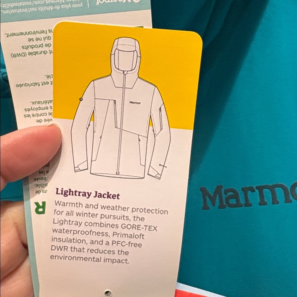 NEW Marmot Men’s Lightray Goretex Ski Jacket - Picture 6 of 11